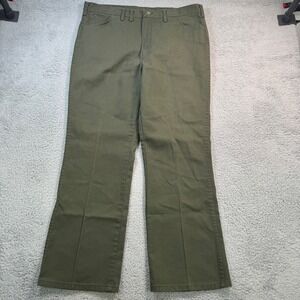 OshKosh B'gosh Mens 40x31 Green Work Pants The Genuine Article Casual Vintage